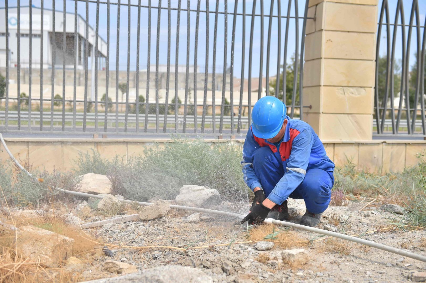 Bakıda sudan qanunsuz istifadə faktları aşkarlanıb (FOTO) - Gallery Image