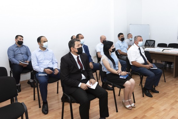 Nazirliyin əməkdaşlarına mina təhlükəsinə dair təlim keçirildi- FOTOLAR Nazirliyin əməkdaşlarına mina təhlükəsinə dair təlim keçirildi- FOTOLAR