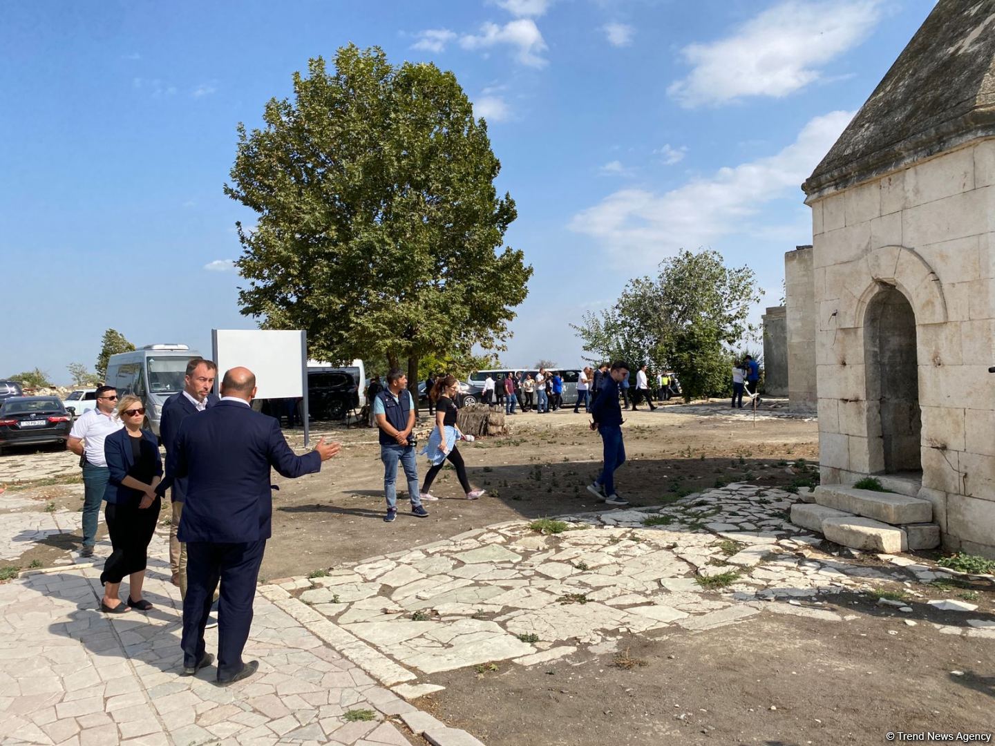 Aİ-nin Cənubi Qafqaz üzrə xüsusi nümayəndəsi Ağdamda səfərdədir (FOTO) - Gallery Image