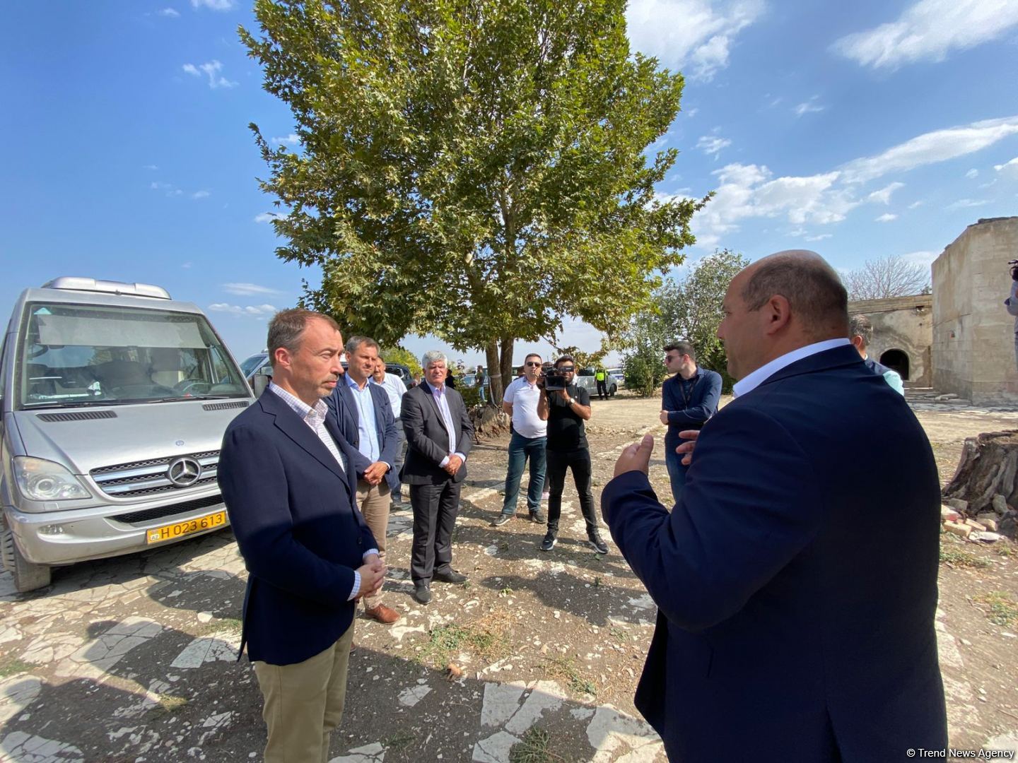 Aİ-nin Cənubi Qafqaz üzrə xüsusi nümayəndəsi Ağdamda səfərdədir (FOTO) - Gallery Image