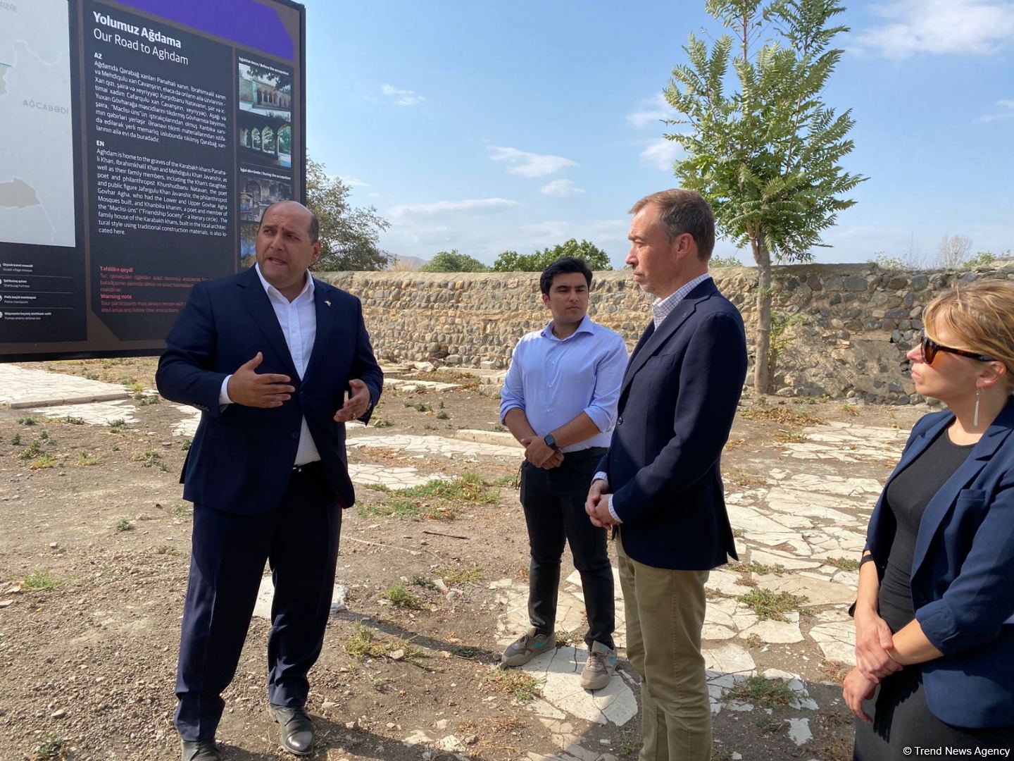 Aİ-nin Cənubi Qafqaz üzrə xüsusi nümayəndəsi Ağdamda səfərdədir (FOTO) - Gallery Image