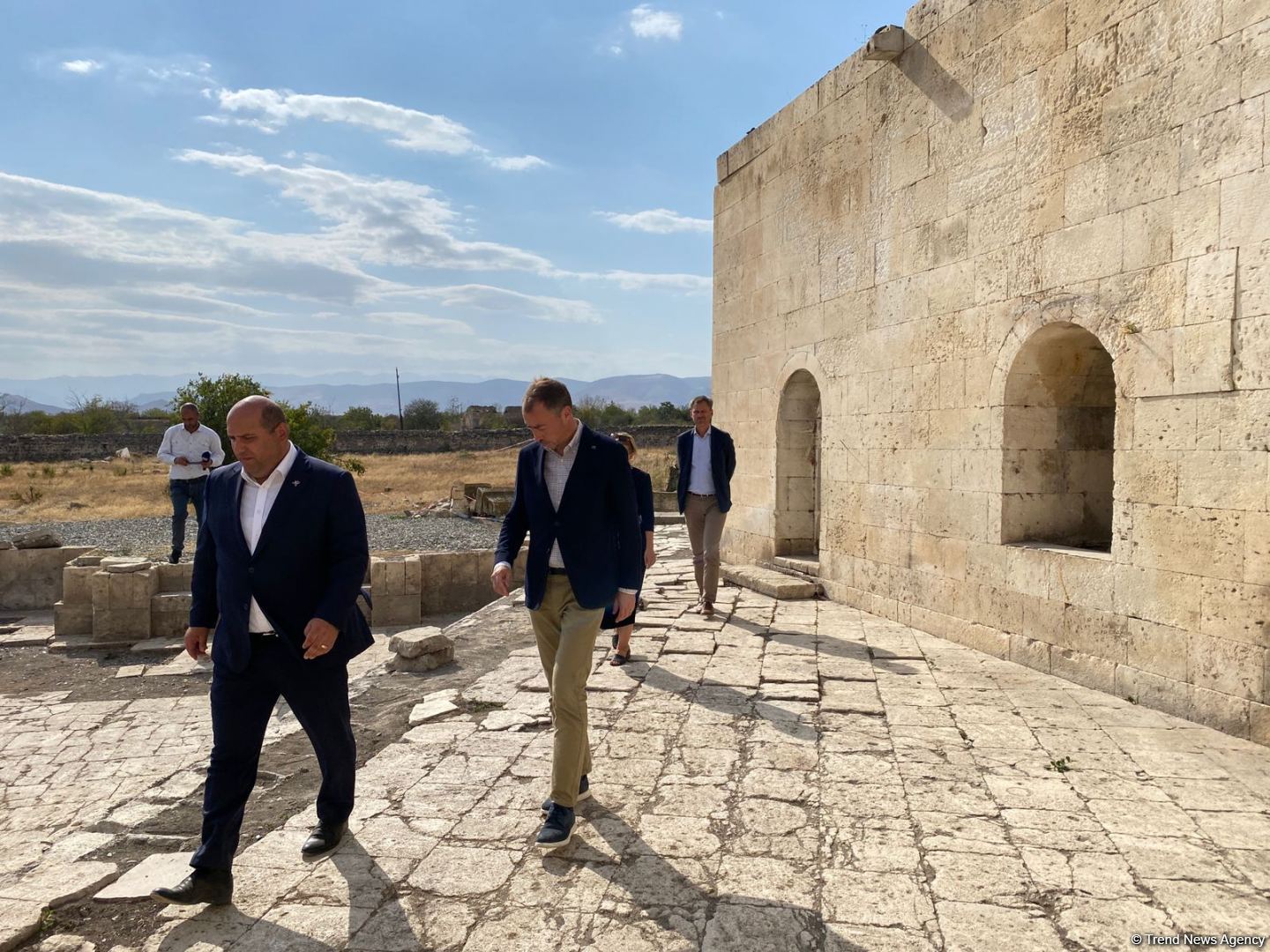 Aİ-nin Cənubi Qafqaz üzrə xüsusi nümayəndəsi Ağdamda səfərdədir (FOTO) - Gallery Image