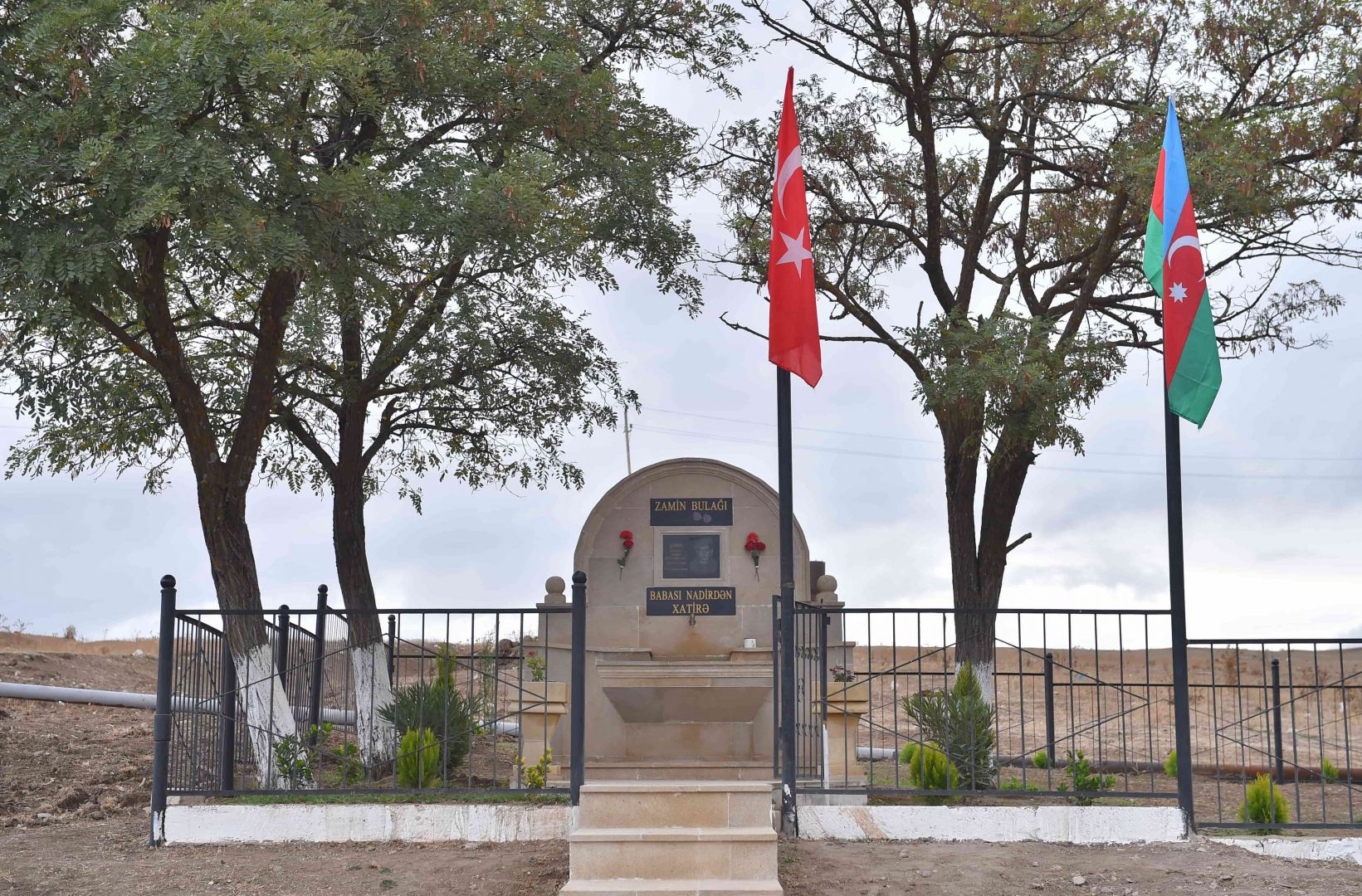 Qobustanın Sündü kəndində mərkəzləşdirilmiş su təchizatı sistemləri istismara verilib (FOTO) - Gallery Image