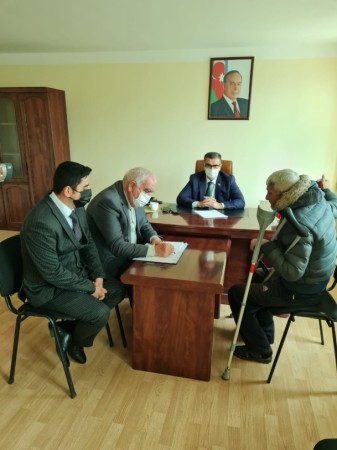 Novruz Aslanov seçicilərini qəbul etdi- FOTOLAR
