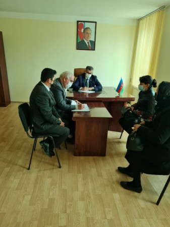 Novruz Aslanov seçicilərini qəbul etdi- FOTOLAR