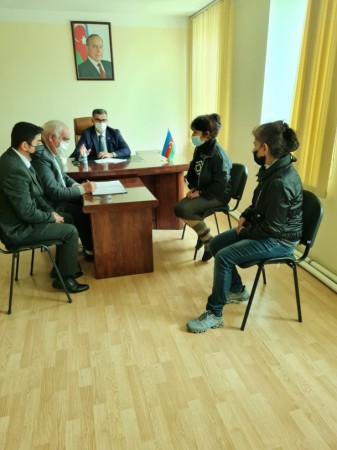 Novruz Aslanov seçicilərini qəbul etdi- FOTOLAR