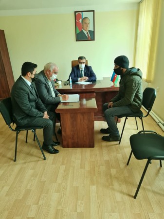 Novruz Aslanov seçicilərini qəbul etdi- FOTOLAR