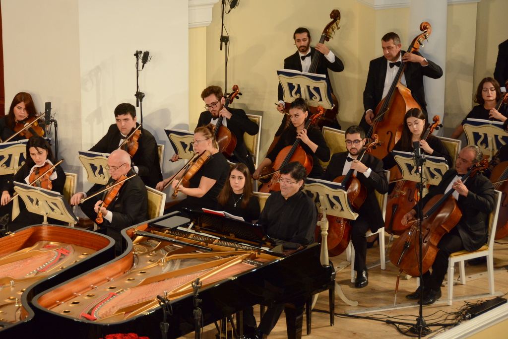 Bakı Musiqi Akademiyasından UNEC kollektivi üçün xüsusi konsert proqramı (FOTO) - Gallery Image
