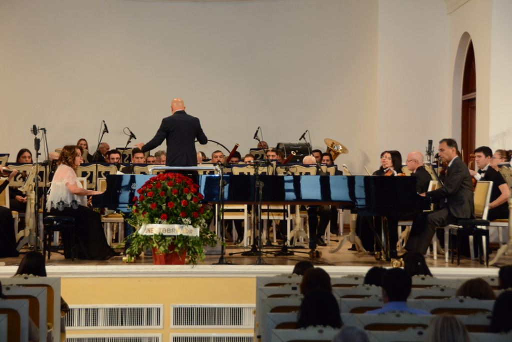 Bakı Musiqi Akademiyasından UNEC kollektivi üçün xüsusi konsert proqramı (FOTO) - Gallery Image