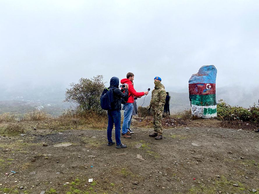 Füzuli və Xocavənd rayonlarına media-tur təşkil edilib (FOTO) - Gallery Image