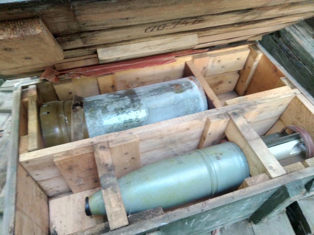 Xocavənddə xeyli sayda tank mərmisi aşkar edilib (FOTO) - Gallery Image