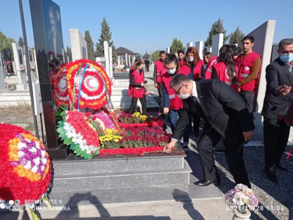 Novruz Aslanov Bərdəyə səfər etdi- FOTOLAR