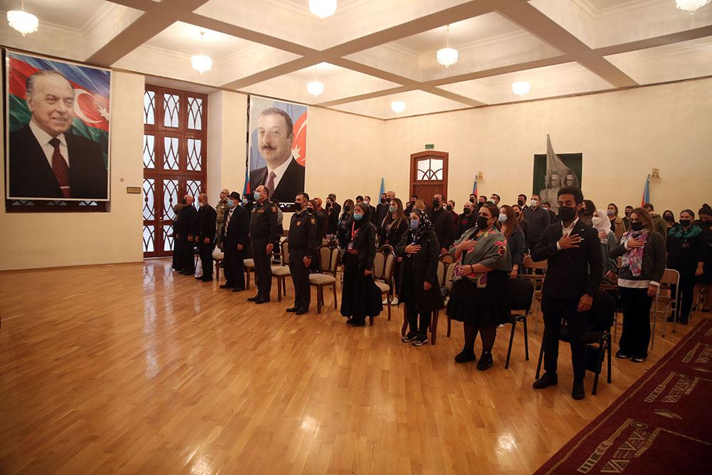 Vətən müharibəsi şəhidlərinin xatirəsi yad edilib (FOTO/VİDEO) - Gallery Image