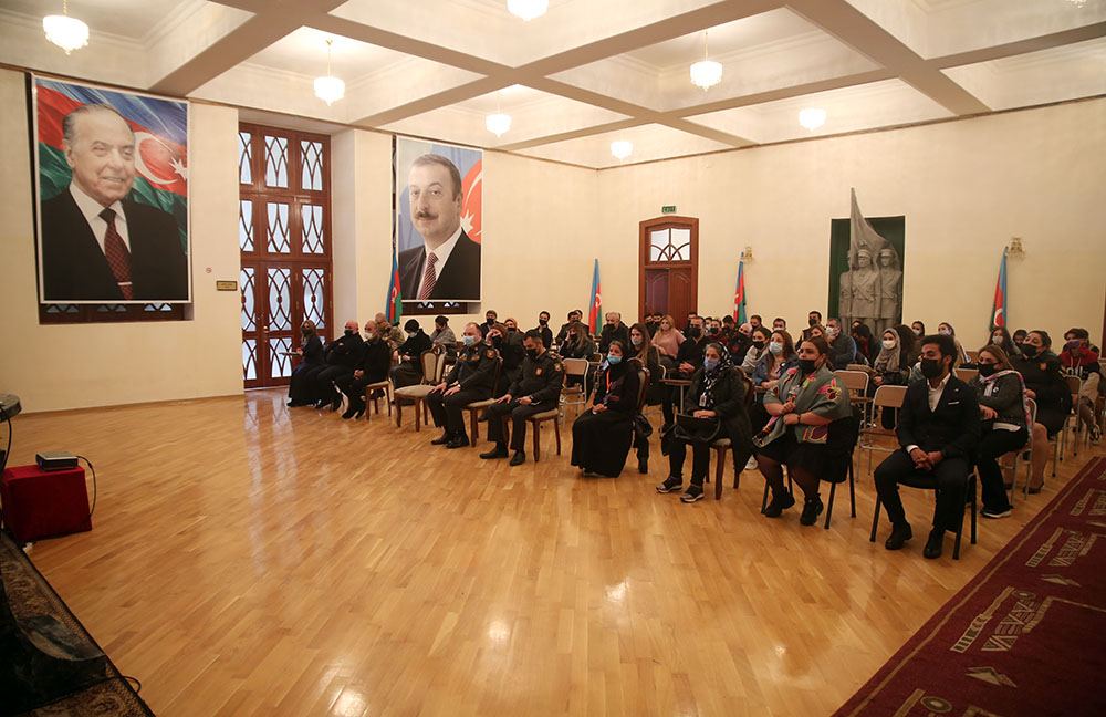 Vətən müharibəsi şəhidlərinin xatirəsi yad edilib (FOTO/VİDEO) - Gallery Image