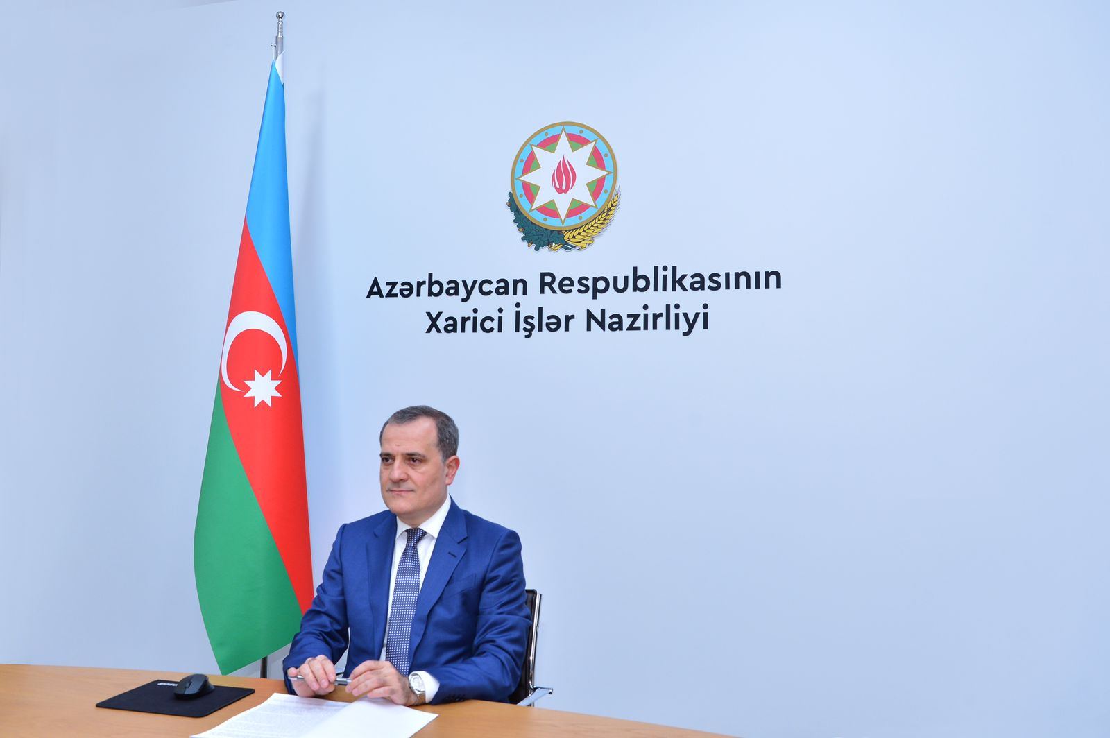 Ceyhun Bayramov BMT-nin regional direktoru ilə görüşüb (FOTO) - Gallery Image