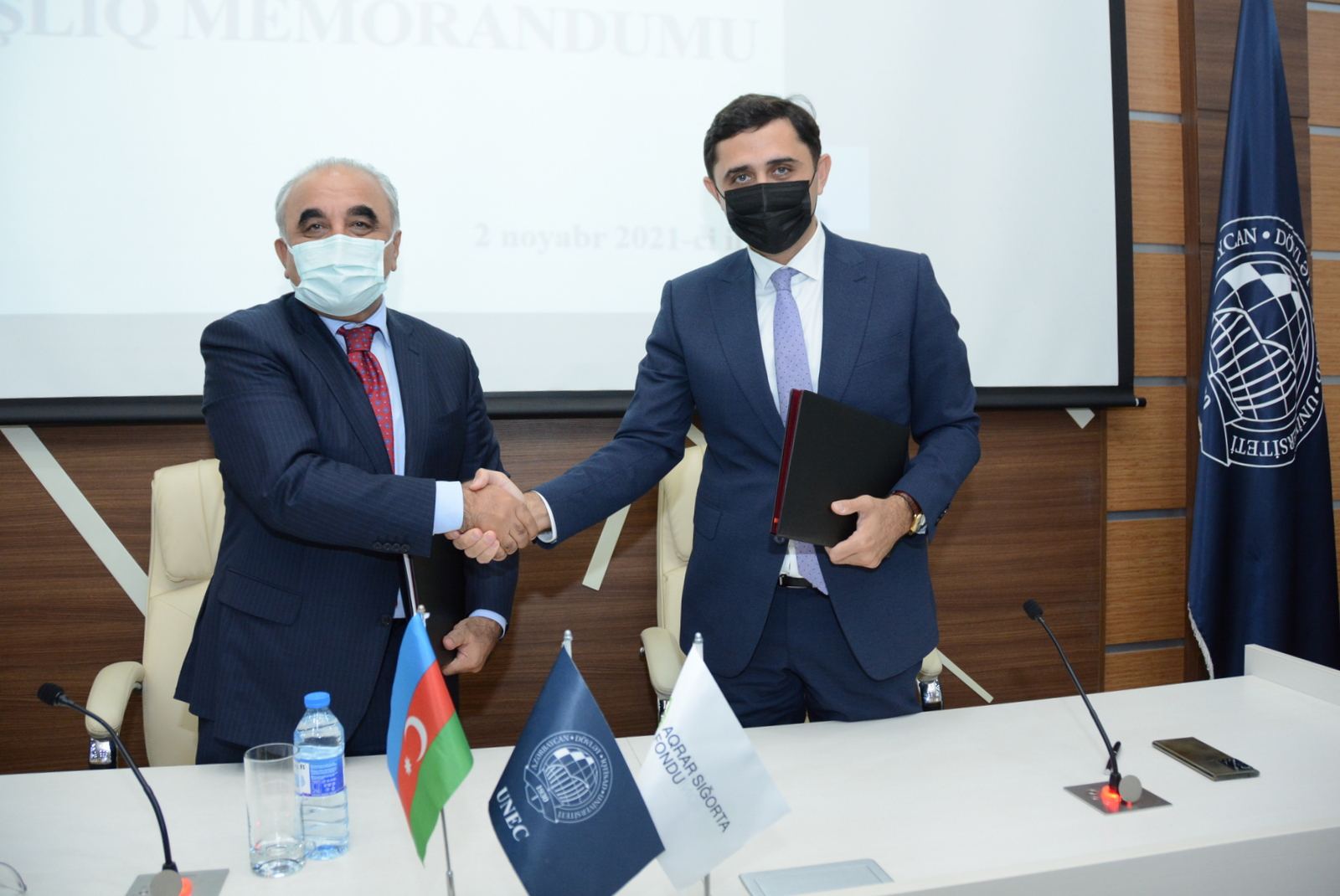 Aqrar Sığorta Fondu UNEC-lə əməkdaşlıq edəcək (FOTO) - Gallery Image