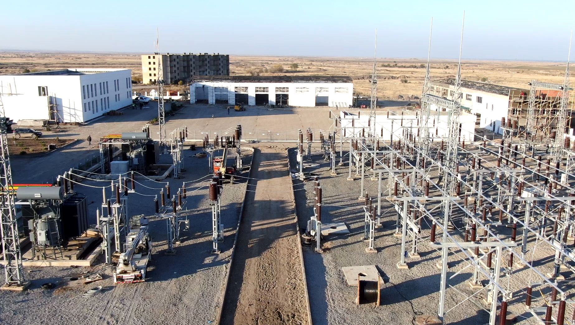 Ağdam yaxın vaxtda elektrik enerjisi ilə təmin olunacaq (FOTO/VİDEO) - Gallery Image