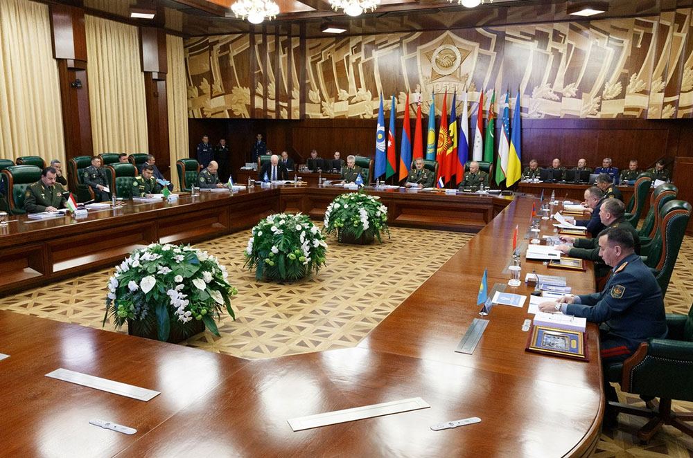 Zakir Həsənov MDB Müdafiə Nazirləri Şurasının növbəti iclasında iştirak edib (FOTO) - Gallery Image