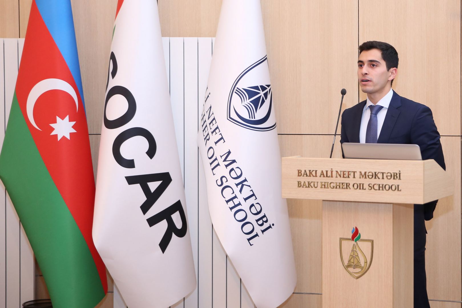 “SABAH.lab” Akselerasiya Mərkəzinin Bakı Ali Neft Məktəbinin tələbələri üçün təqdimatı (FOTO) - Gallery Image