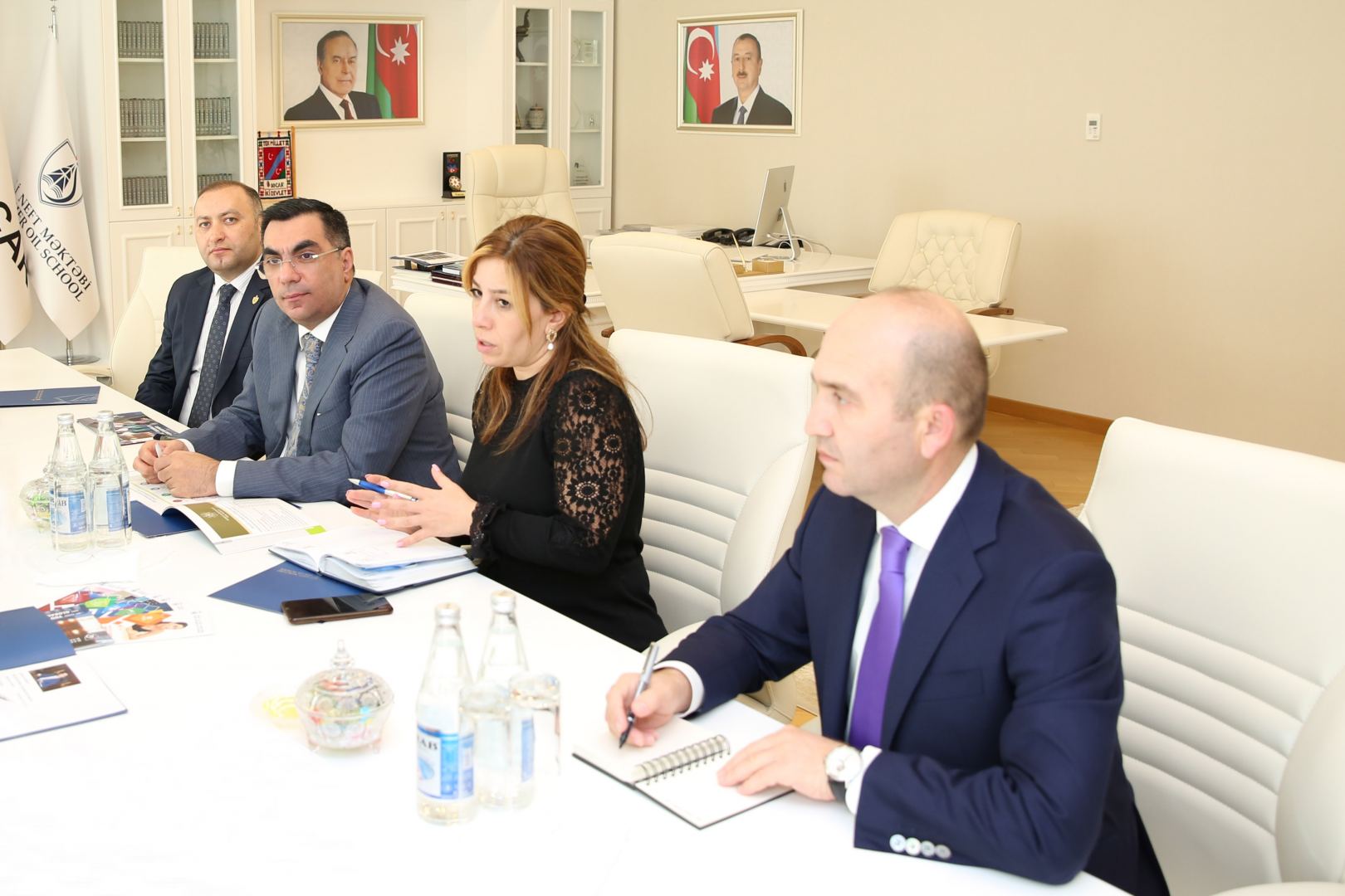“SABAH.lab” Akselerasiya Mərkəzinin Bakı Ali Neft Məktəbinin tələbələri üçün təqdimatı (FOTO) - Gallery Image