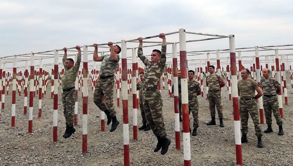 Tabor komandirləri arasında yarış keçirilib (FOTO) - Gallery Image