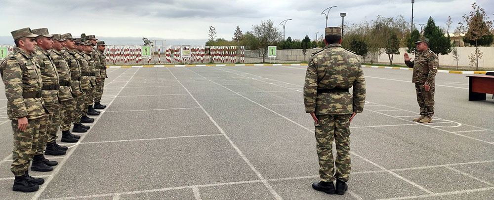Tabor komandirləri arasında yarış keçirilib (FOTO) - Gallery Image