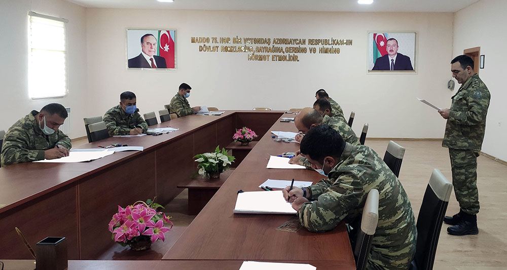 Tabor komandirləri arasında yarış keçirilib (FOTO) - Gallery Image