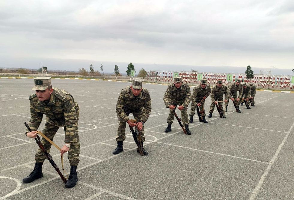 Tabor komandirləri arasında yarış keçirilib (FOTO) - Gallery Image