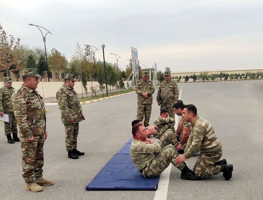 Tabor komandirləri arasında yarış keçirilib (FOTO) - Gallery Image