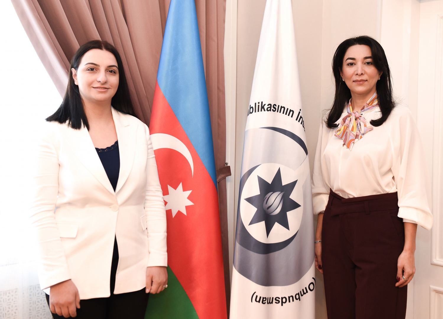 Ombudsman Səbinə Əliyeva “Yüksəliş” müsabiqəsinin qalibi ilə görüşüb (FOTO) - Gallery Image