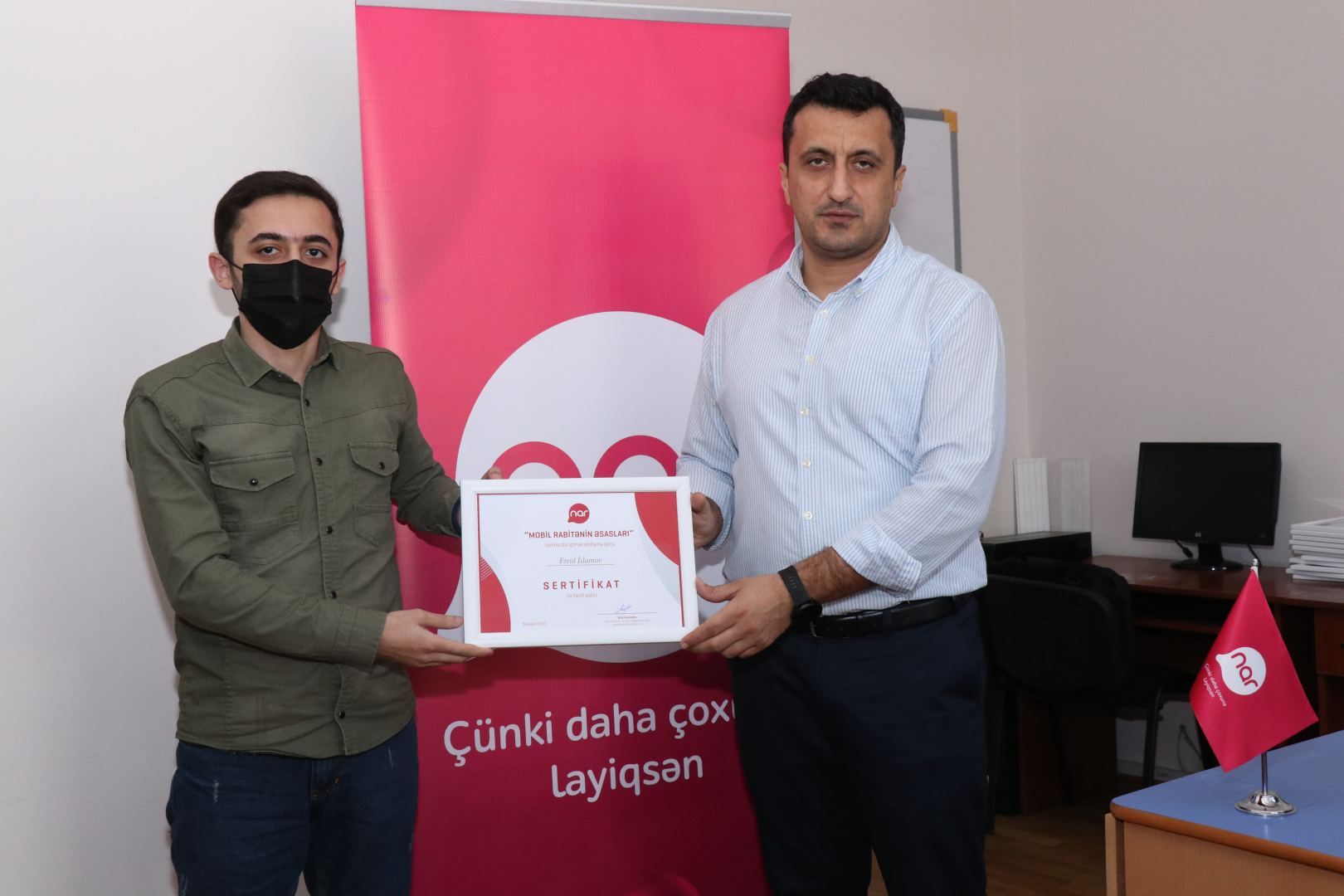 “Nar”ın keçirdiyi “Mobil rabitənin əsasları” təlimi yekunlaşdı (FOTO) - Gallery Image