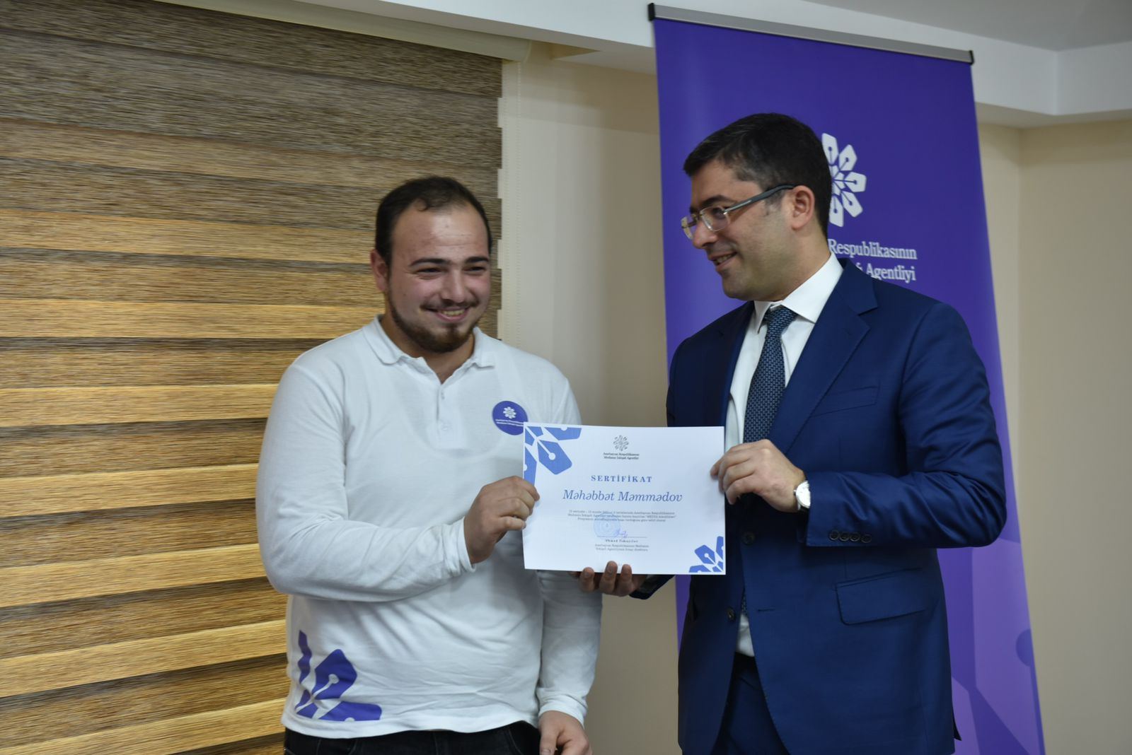 Medianın İnkişafı Agentliyinin birinci könüllülük proqramı uğurla yekunlaşıb (FOTO) - Gallery Image