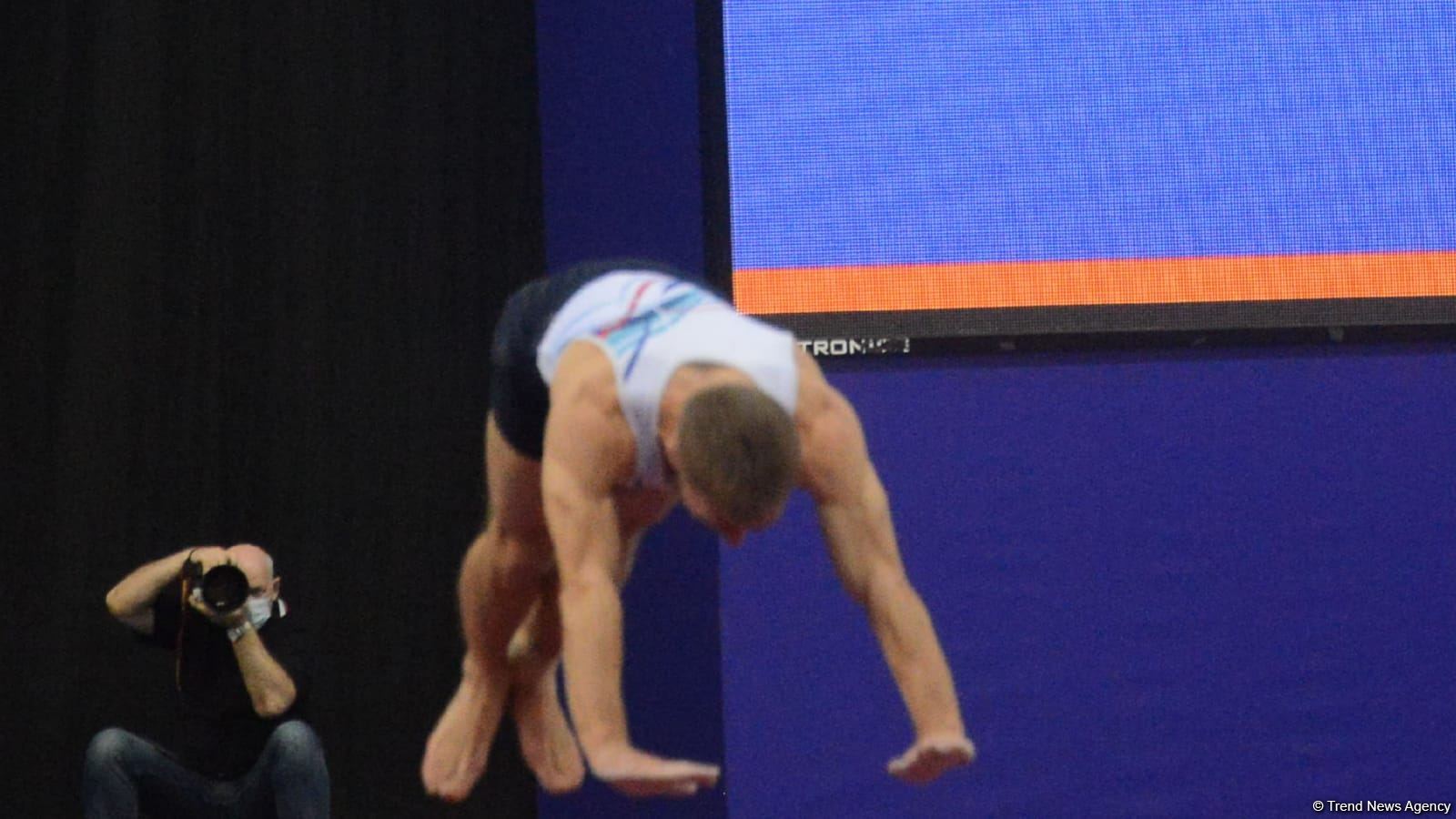 Azərbaycan gimnastı dünya çempionatında çıxış edib (FOTO) - Gallery Image