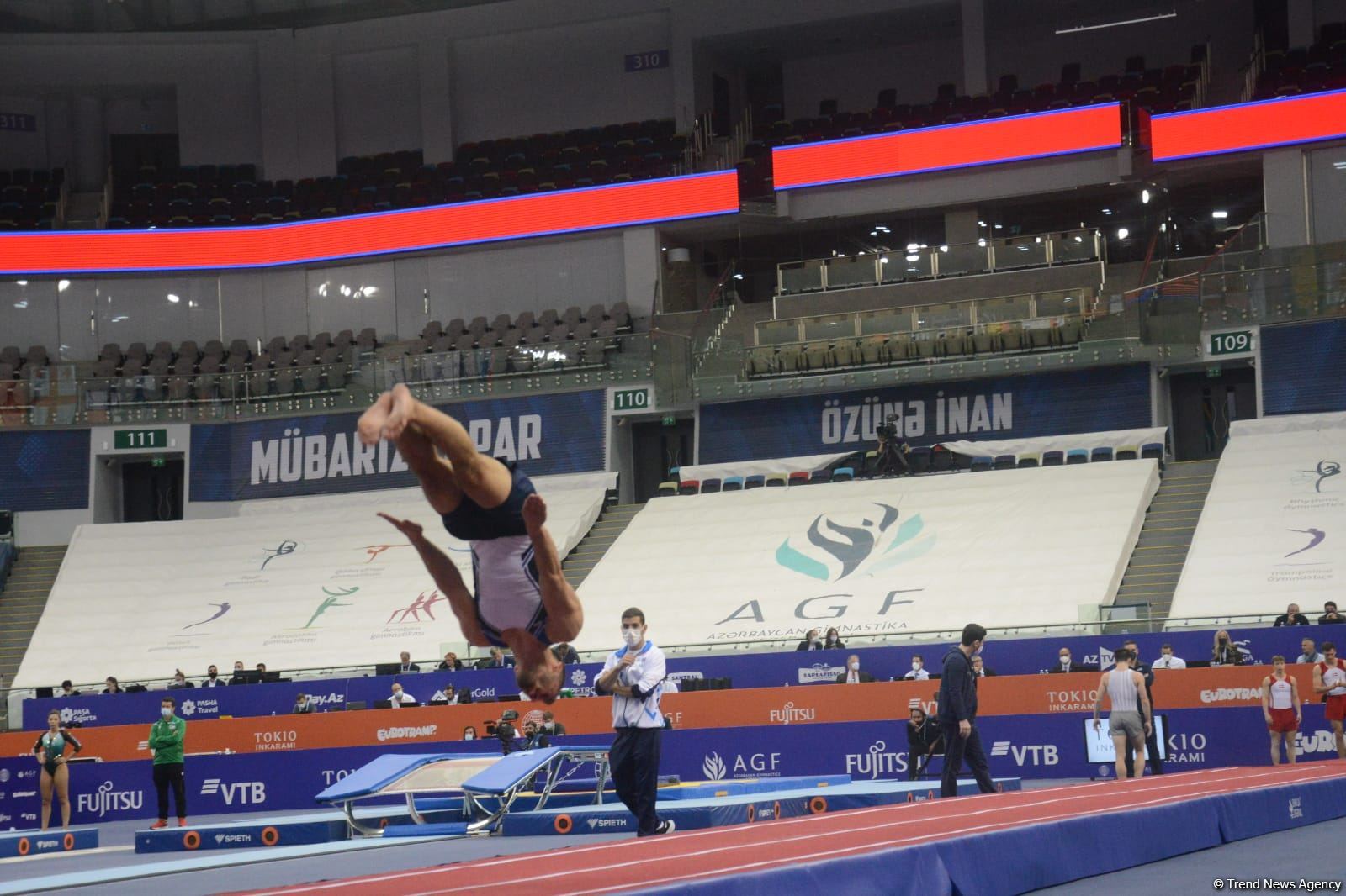 Azərbaycan gimnastı dünya çempionatında çıxış edib (FOTO) - Gallery Image