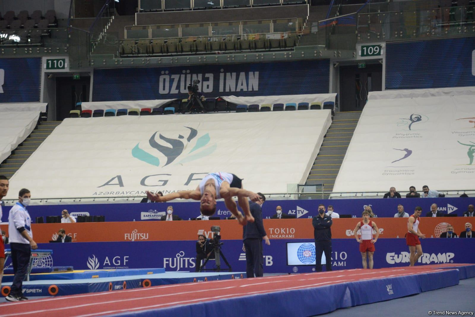 Azərbaycan gimnastı dünya çempionatında çıxış edib (FOTO) - Gallery Image