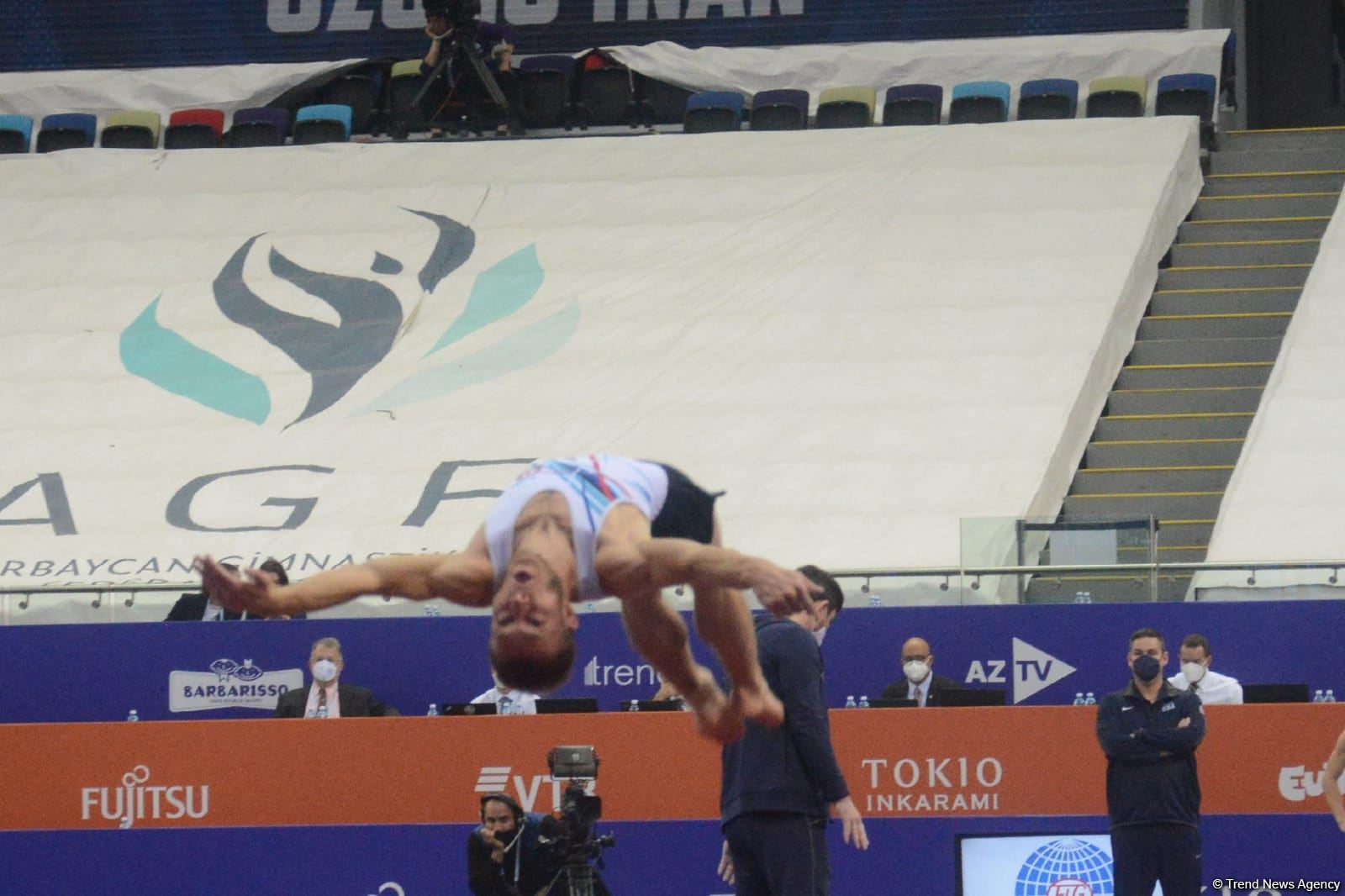 Azərbaycan gimnastı dünya çempionatında çıxış edib (FOTO) - Gallery Image