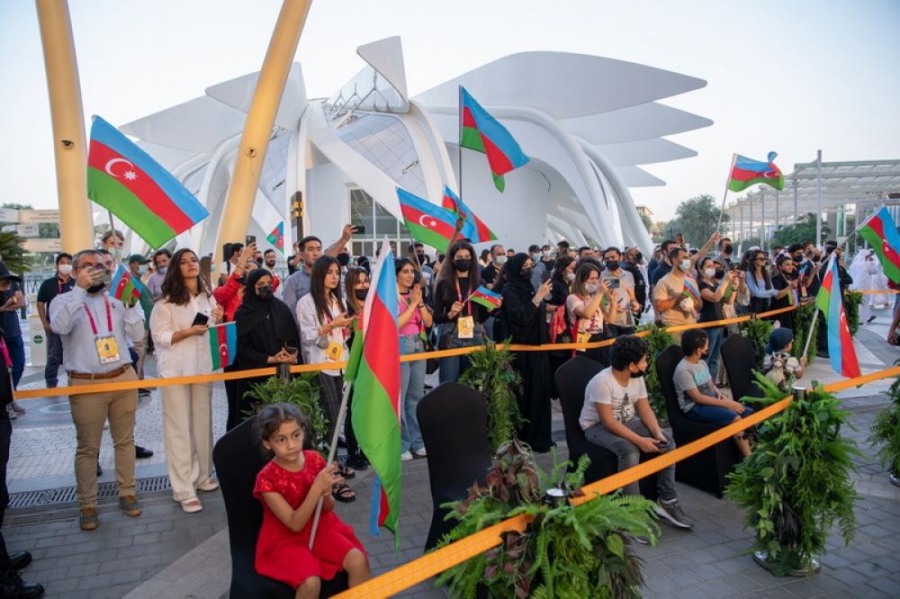 "Expo 2020 Dubai" çərçivəsində Azərbaycan Milli Günü ilə bağlı tədbirlər keçirilib (FOTO) - Gallery Image