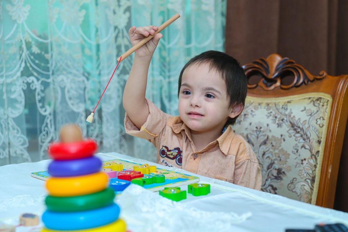 Daha üç rayonda uşaqların səyyar sosial reabilitasiyasına başlanıb (FOTO) - Gallery Image