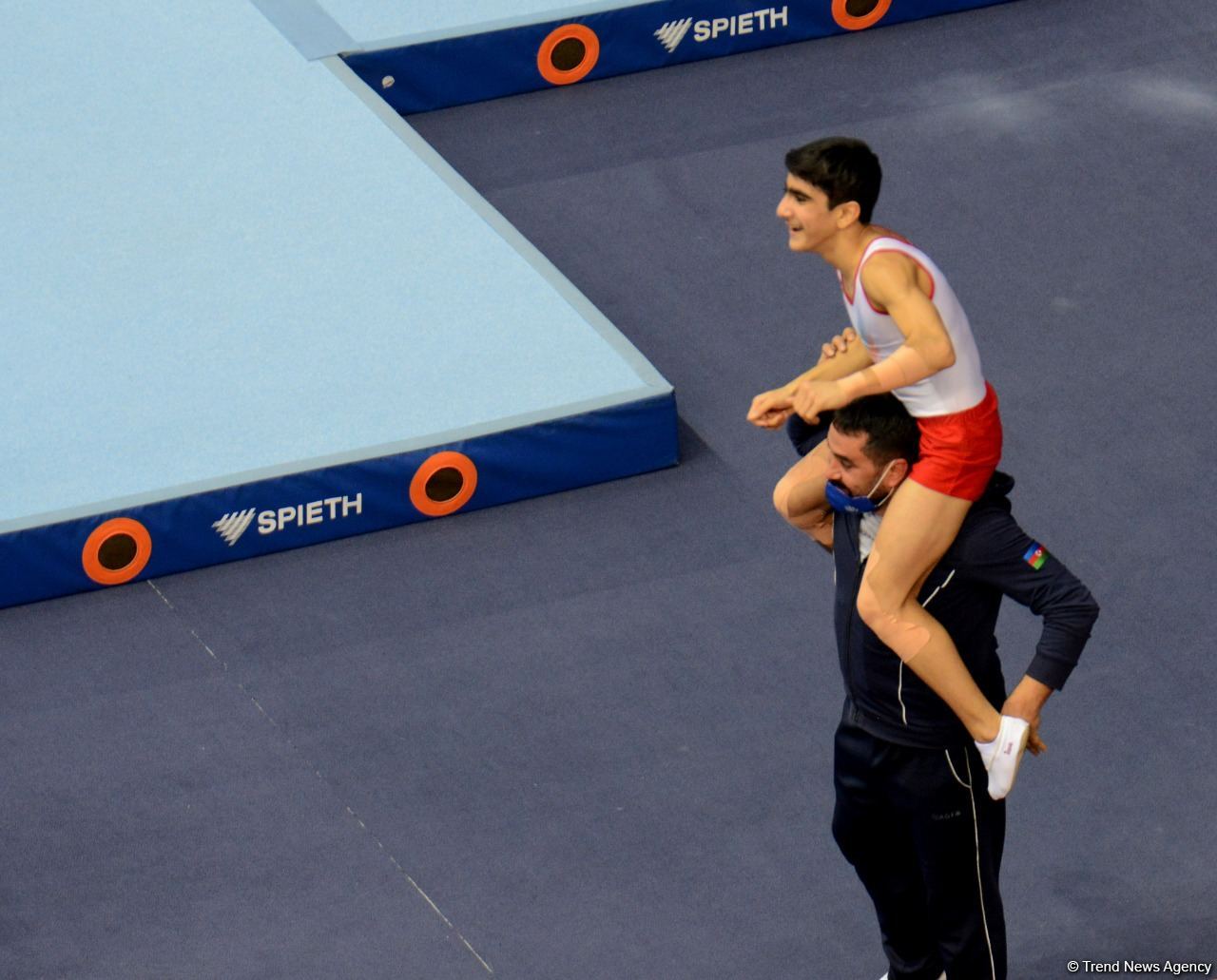 Azərbaycan gimnastı Batut Gimnastikası üzrə 28-ci Dünya Yaş Qrupları Yarışlarında qızıl medal qazanıb (FOTO) - Gallery Image