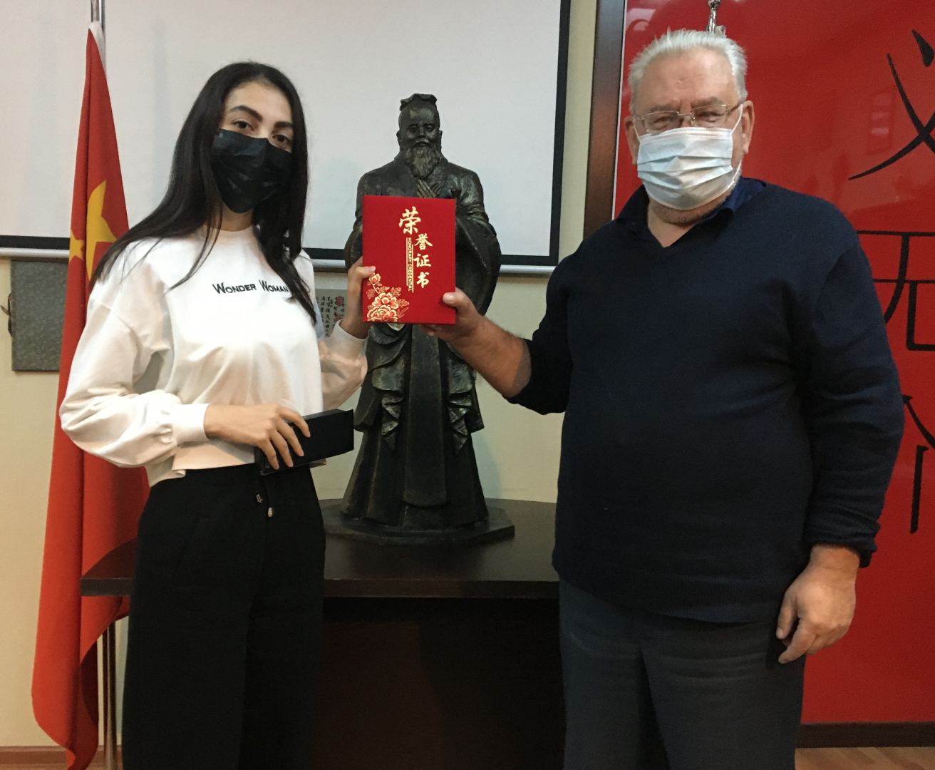 ADU-nun Konfutsi İnstitutunda Çin arzusu günü qeyd olunub (FOTO) - Gallery Image
