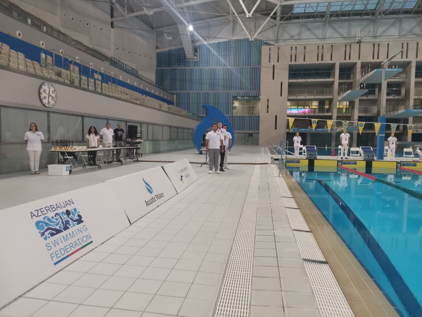 Üzgüçülük üzrə açıq Azərbaycan çempionatı keçirilir (FOTO) - Gallery Image