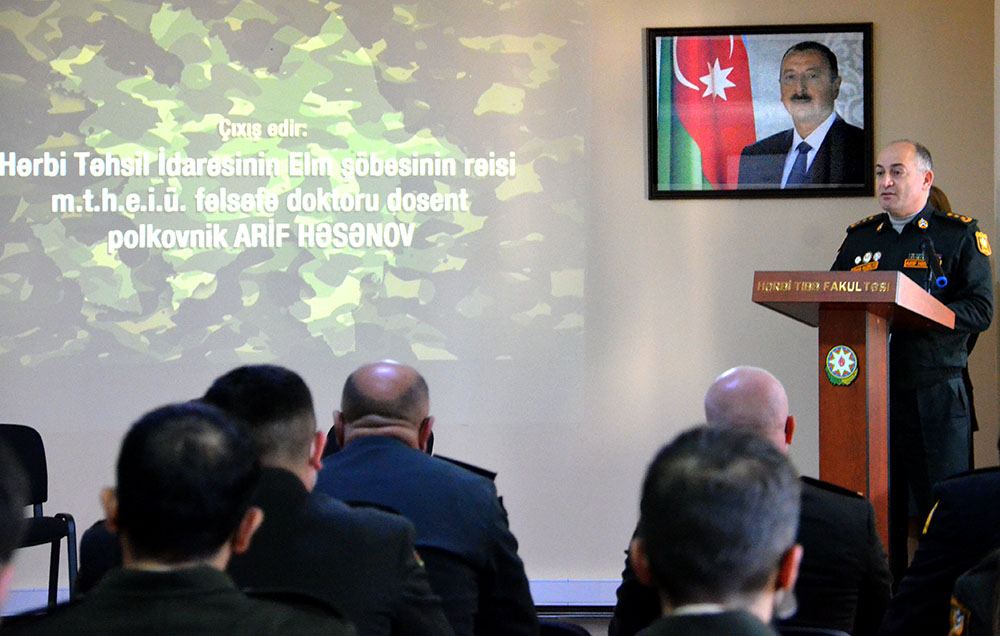 Hərbi Tibb Fakültəsində rezidentlərin buraxılış mərasimi keçirilib (FOTO) - Gallery Image