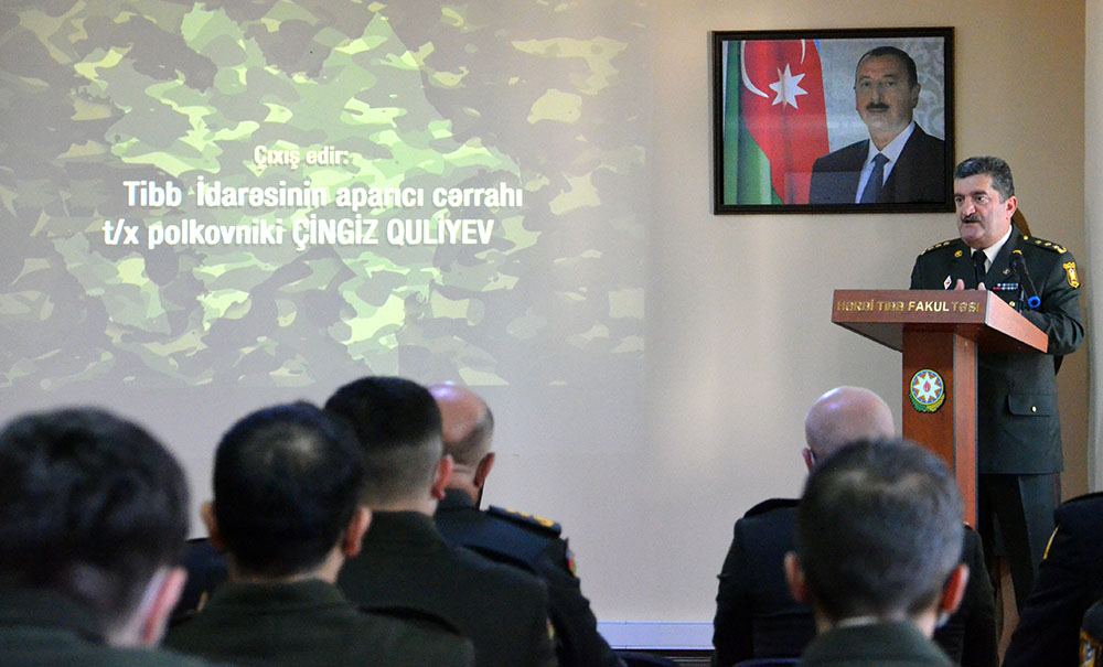 Hərbi Tibb Fakültəsində rezidentlərin buraxılış mərasimi keçirilib (FOTO) - Gallery Image