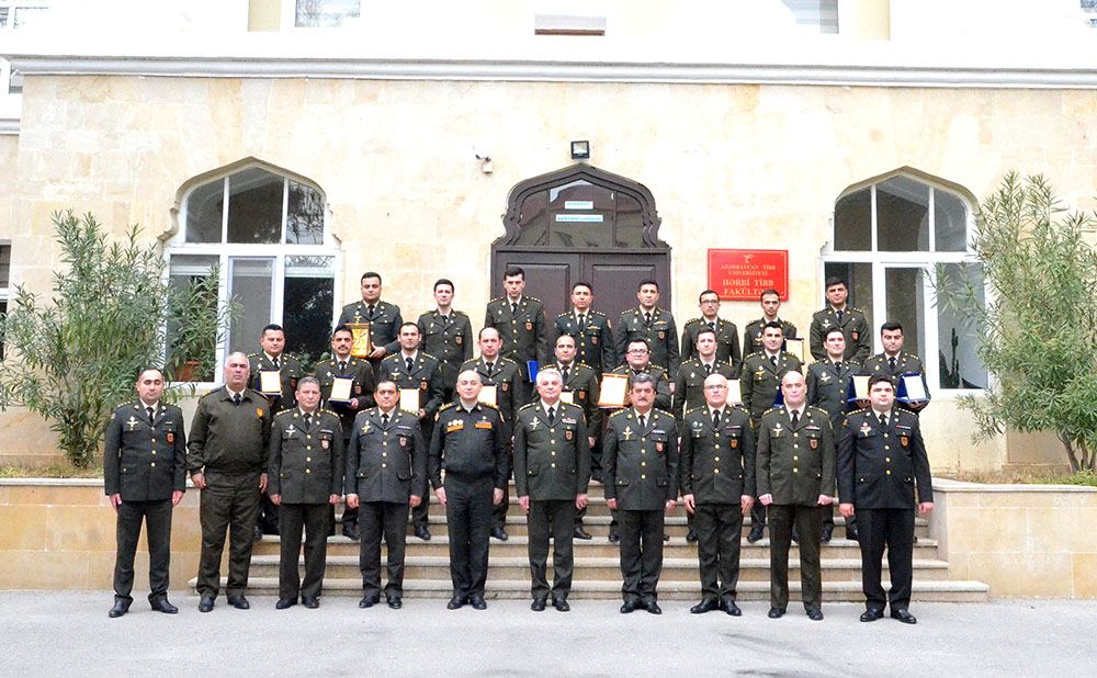 Hərbi Tibb Fakültəsində rezidentlərin buraxılış mərasimi keçirilib (FOTO) - Gallery Image