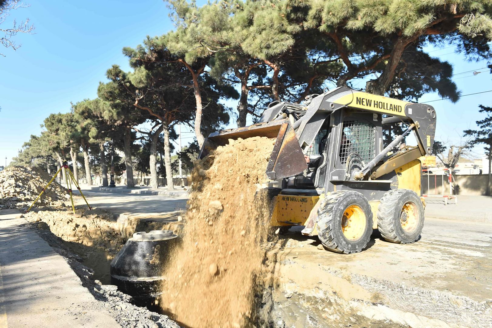 "Azərsu" bu rayonda yeni layihənin icrasına başlayıb (FOTO) - Gallery Image