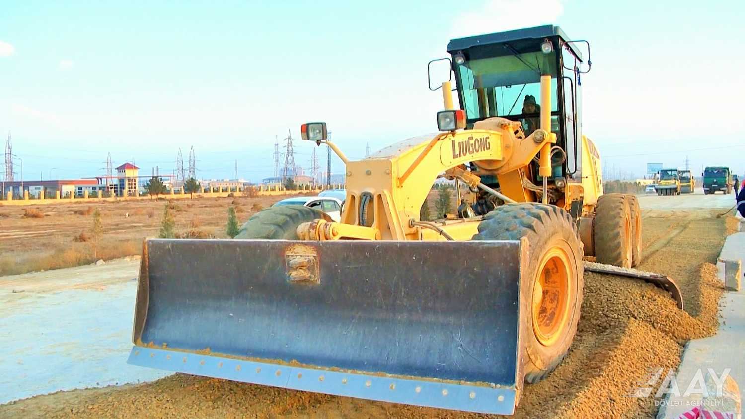 Tağıyev-Sumqayıt yolu 4 zolaqlı olacaq (FOTO/VİDEO) - Gallery Image
