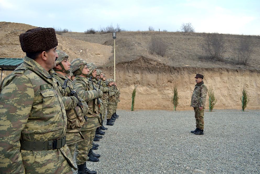 Hərbi hissələrdə yeni obyektlər istifadəyə verilib (FOTO/VİDEO) - Gallery Image
