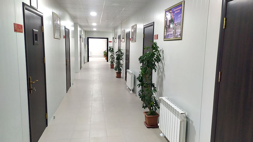 Hərbi hissələrdə yeni obyektlər istifadəyə verilib (FOTO/VİDEO) - Gallery Image