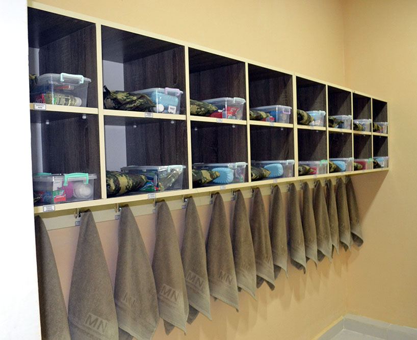 Hərbi hissələrdə yeni obyektlər istifadəyə verilib (FOTO/VİDEO) - Gallery Image