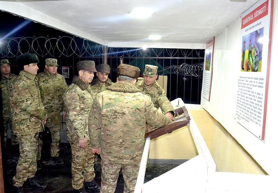 Hərbi hissələrdə yeni obyektlər istifadəyə verilib (FOTO/VİDEO) - Gallery Image